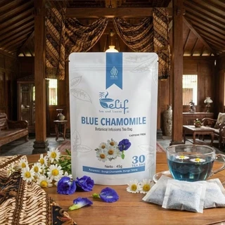 ELIF TEA AND TISANE Blue Chamomile Tea : Bunga Chamomile Plus Bunga Telang (30 Tea Bag)