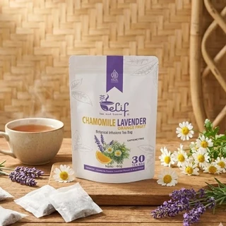 Elif Tea and Tisane Chamomile Lavender Orange Tea Teh Kamomil Lavender dan Jeruk Orange 30 Tea Bag
