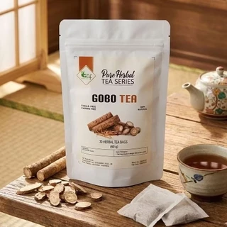 ELIF TEA AND TISANE Gobo Tea | Burdock Root Tea | Caffeine-Free | Botanical Infusions Tea Bag