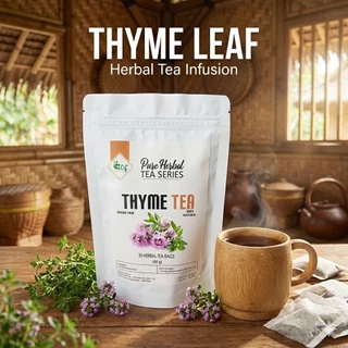 ELIF TEA AND TISANE Thyme Tea | Teh Thyme | Thyme Leaf Tea | Satureja Hortensis Tea | Botanical Infusions Tea Bag | 30 Tea Bag