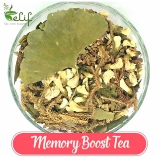 ELIF TEA Memory Boost Tea : Ginkgo Biloba Leaf, Huperzine A, Sage, Rosemary