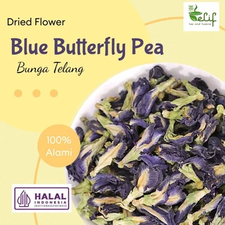 ELIF TEA Butterfly Pea Tea : Blue Butterfly Pea Flower Tea / Teh Bunga Telang