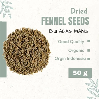 50g Dried Fennel Seeds Biji Adas Manis Kering