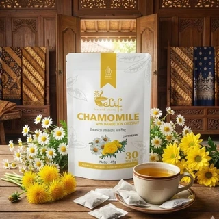 ELIF TEA AND TISANE Chamomile Dandelion Chrysant Tea | 30 Tea Bag