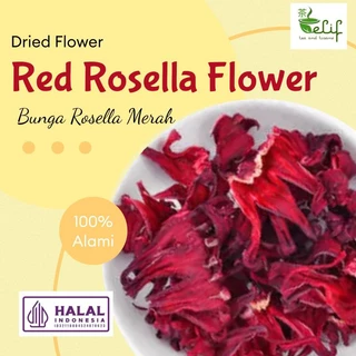 ELIF TEA Bunga Rosella Merah Kering / Teh Bunga Rosella Merah Kering