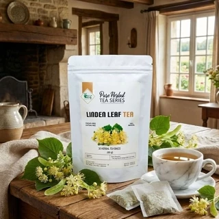 ELIF TEA AND TISANE Linden Leaf Tea | Teh Linden | Insomnia Kecemasan | 30 Tea Bag