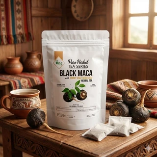 ELIF TEA AND TISANE Black Maca Epimediium Tea : Black Maca & Epimedii (30 Tea Bag)
