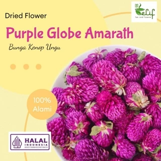 ELIF TEA Purple Globe Amarath Flower Tea / Teh Bunga Amaranth Ungu