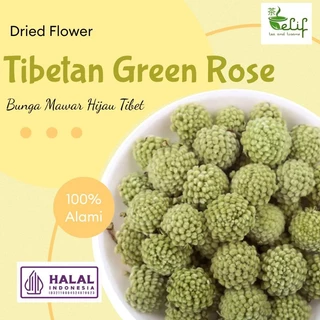 ELIF TEA Tibetan Snow Green Rose Flower Tea Tibetan Green Flower Tea