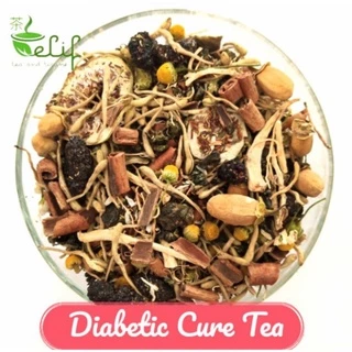 ELIF TEA Diabetic Cure Tea : Rooibos, Chamomile, Gynostemma, Cinnamon, Banaba