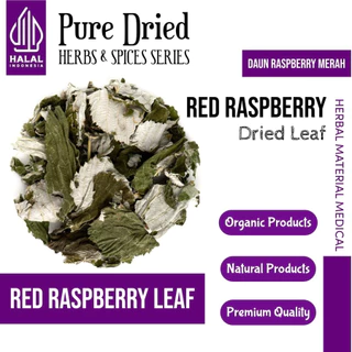 ELIF TEA Organic Dried Red Raspberry Leaf Tea Cut and Sifted