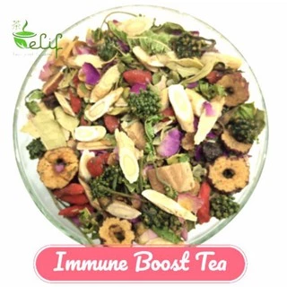 ELIF TEA Immune Boost Tea - Teh Peningkat Daya Tahan Tubuh & Imun - Echinacea Astragalus Lingzhi - Caffeine Free