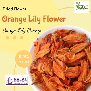 ELIF TEA Orange Lily Flower Tea / Teh Bunga Lily Orange