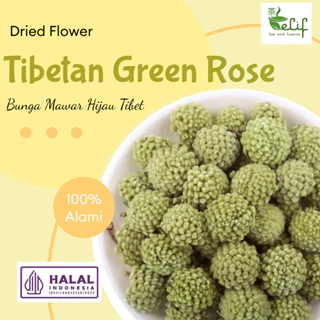 ELIF TEA Big Pack Tibetan Snow Green Rose Flower Tea Tibetan Green Flower Tea