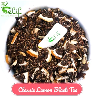 ELIF TEA Big Pack Classic Lemon Black Tea : Black Tea with Dried Lemon / Black Tea Lemon