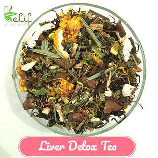 ELIF TEA Bulk Pack Liver Detox Tea : Dandelion root & leaf, Nettle, Lotus leaf, etc
