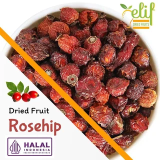 ELIF FRUITS Big Pack Premium Whole Dried Rosehip / Dried Rose Hips Tea