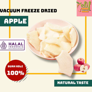 ELIF FRUITS Big Pack Freeze Dried Apple Fruit Buah Apel Iris Kering Freeze-Dried Apel