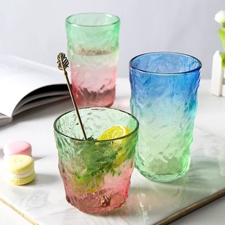 Gelas Jus Gaya Jepang Glass Water Cup Japanese Tea Cup Juice Glasses