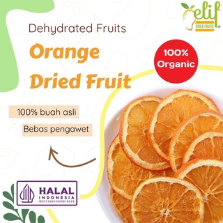 ELIF FRUITS Big Pack Dried Orange Slice Jeruk Kering Potong