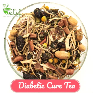 ELIF TEA Big Pack Diabetic Cure Tea : Rooibos, Chamomile, Gynostemma, Cinnamon, Banaba